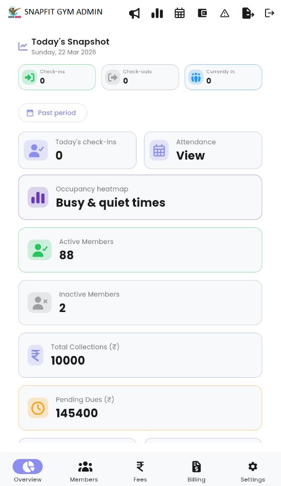 GymOpsHQ dashboard screenshot